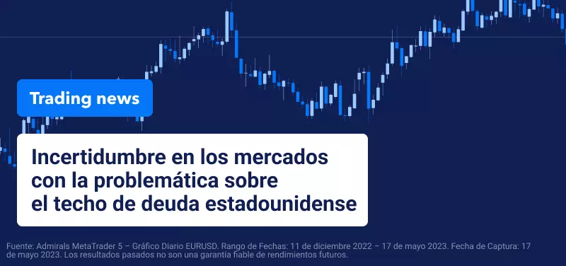 Se dispara la incertidumbre en los mercados con el debate sobre el techo de deuda en EE. UU.