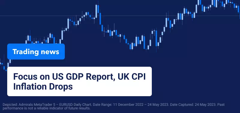 Focus on US GDP Report, UK CPI Inflation Drops
