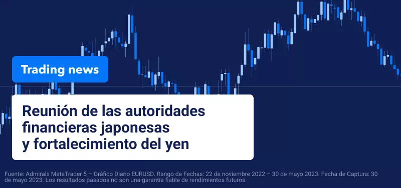 Fortalecimiento del yen con la reunión de las autoridades financieras japonesas