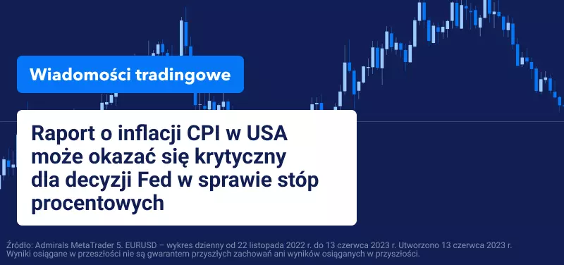 Raport o inflacji CPI w USA może okazać się krytyczny dla decyzji Fed w sprawie stóp procentowych