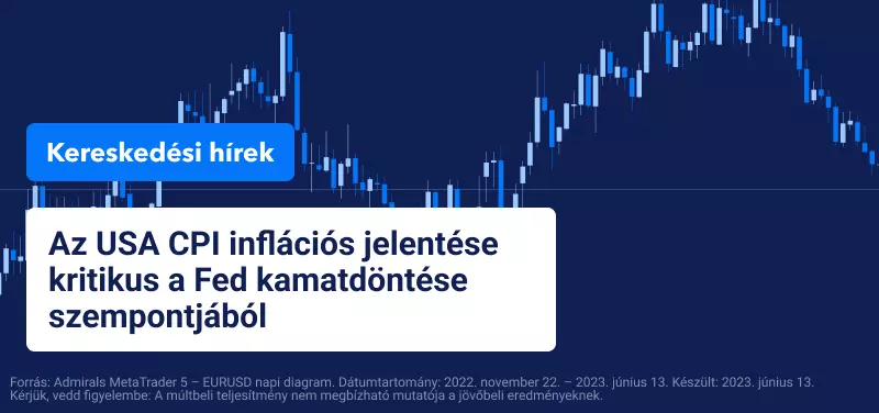 Az USA CPI inflációs jelentése kritikus a Fed kamatdöntése szempontjából