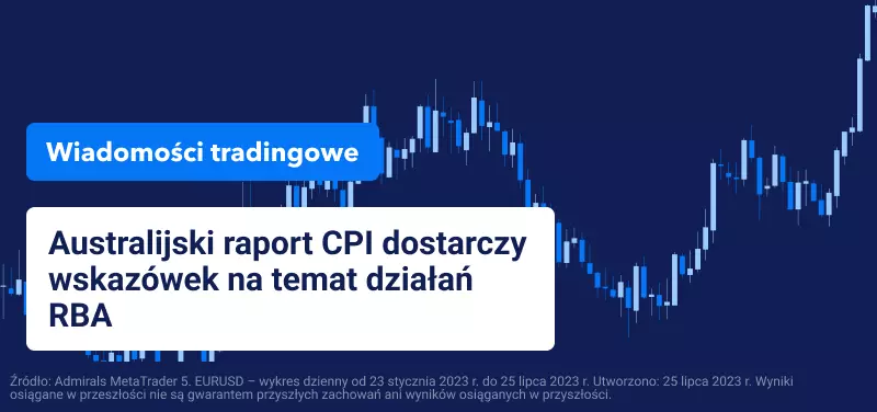 Australijski raport CPI dostarczy wskazówek na temat działań RBA
