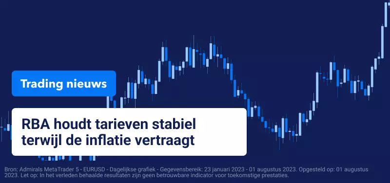 RBA houdt tarieven stabiel terwijl de inflatie vertraagt
