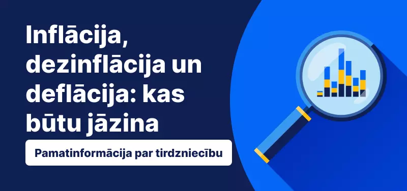 Inflācija, dezinflācija un deflācija: kas būtu jāzina