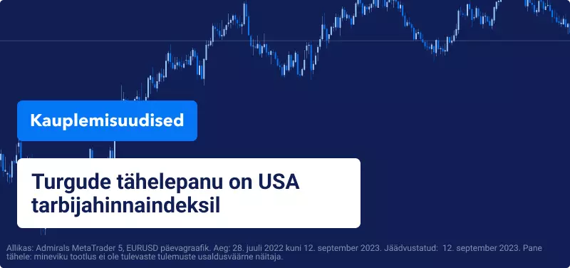 Turgude tähelepanu on USA tarbijahinnaindeksil