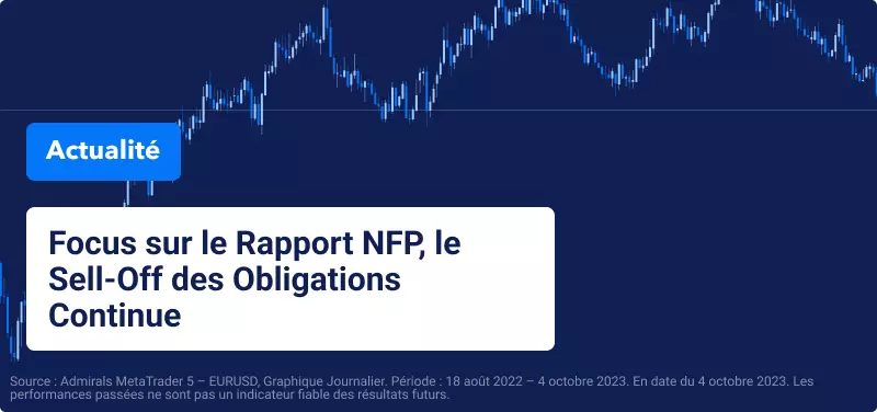 Focus sur le Rapport NFP, le Sell-Off des Obligations Continue