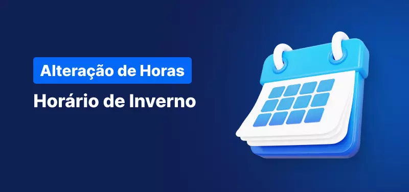 Alteração das Horas - Horário de Inverno