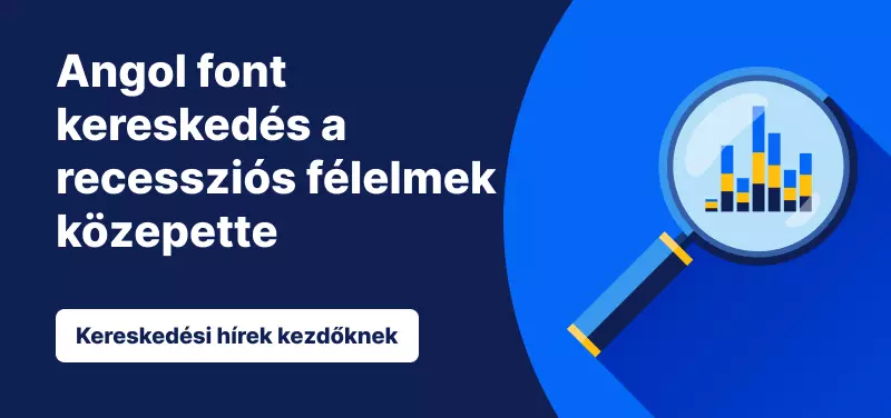 Angol font kereskedés a recessziós félelmek közepette