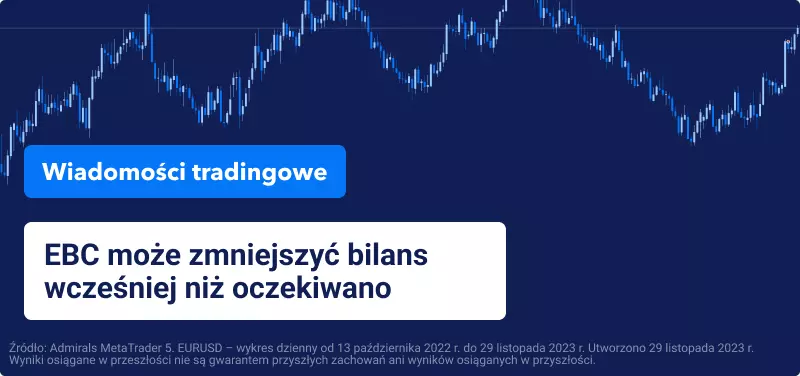 EBC może zmniejszyć bilans wcześniej niż oczekiwano