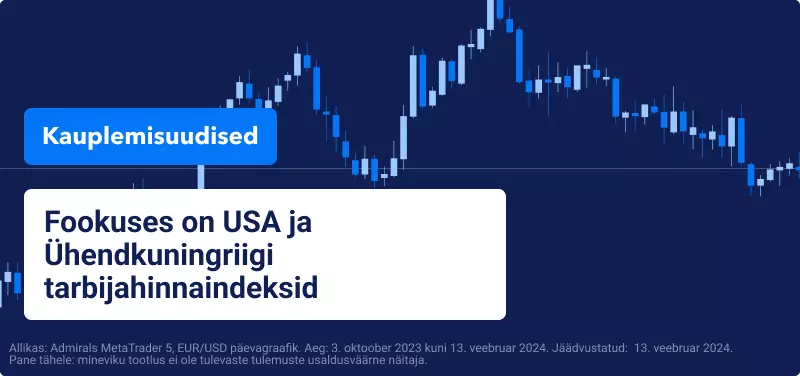 Fookuses on USA ja Ühendkuningriigi tarbijahinnaindeksid