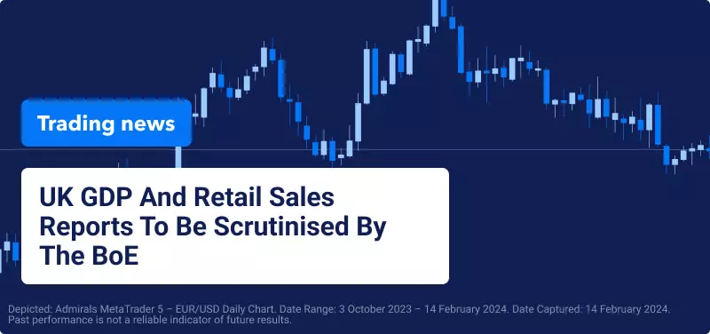 UK GDP And Retail Sales Reports To Be Scrutinised By The BoE
