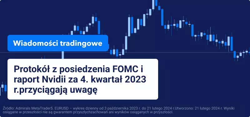 Protokół z posiedzenia FOMC i raport Nvidii za 4. kwartał 2023 r. przyciągają uwagę