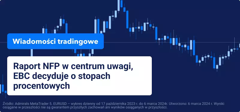 Raport NFP w centrum uwagi, EBC decyduje o stopach procentowych