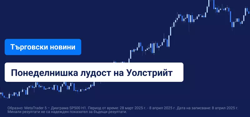 Пазарите се колебаят в хаотичната сесия в понеделник