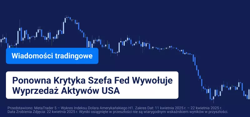 Wall Street i USD Tracą Po Ataku Trumpa Na Szefa Fed