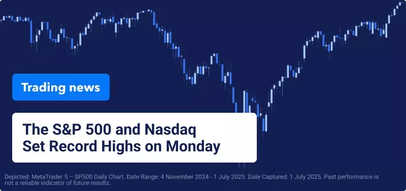 US Stocks Hit New Highs as Tariff Deadline Looms