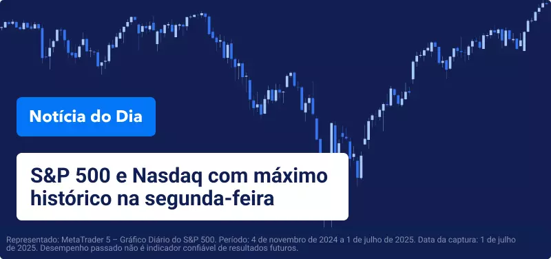Ações americanas atingem novos recordes enquanto prazo de tarifas se aproxima