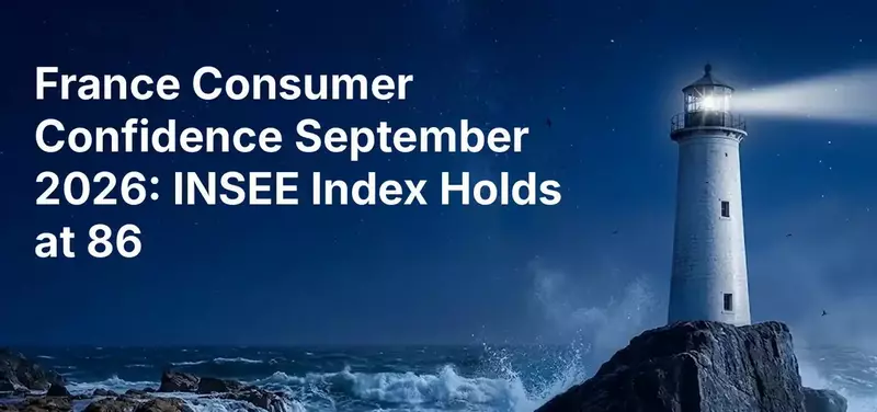 France Consumer Confidence September 2026: INSEE Index Holds at 86