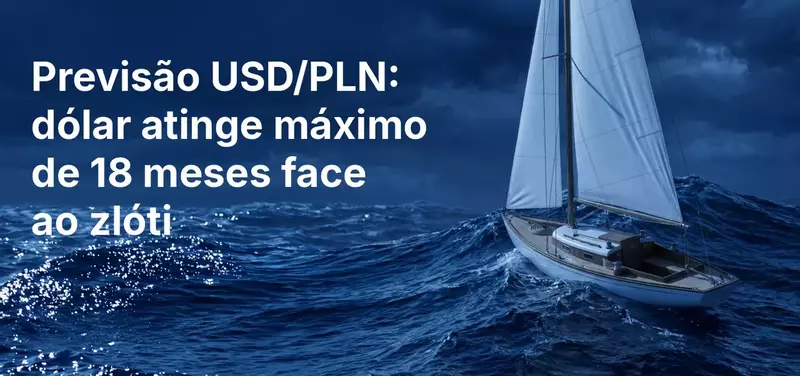 Previsão USD/PLN: Dólar Atinge Máxima de 18 Meses Face ao Zloty
