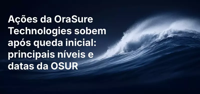Ações da OraSure Technologies sobem após queda inicial: principais níveis e datas da OSUR