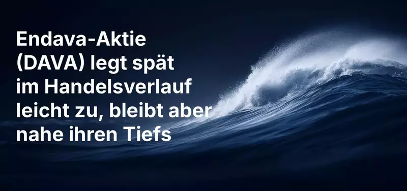 Endava-Aktie (DAVA) legt spät im Handelsverlauf leicht zu, bleibt aber nahe ihren Tiefs