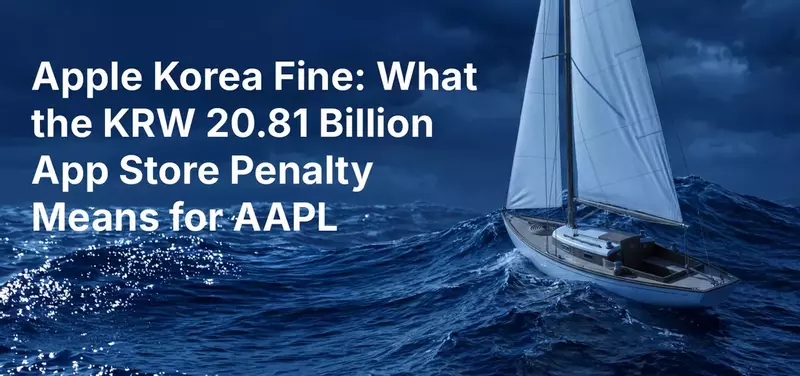 Apple Korea Fine: What the KRW 20.81 Billion App Store Penalty Means for AAPL