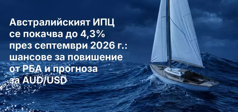 Австралийският ИПЦ се покачва до 4,3% през септември 2026 г.: шансове за повишение от РБА и прогноза за AUD/USD
