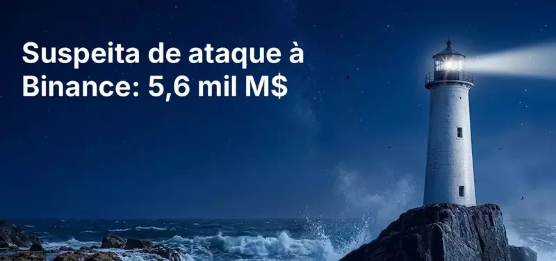 Suspeita de Ataque Hacker à Binance: Cerca de 5,6 mil milhões de dólares em Saídas de Capitais Reportadas com a Queda dos Mercados Cripto