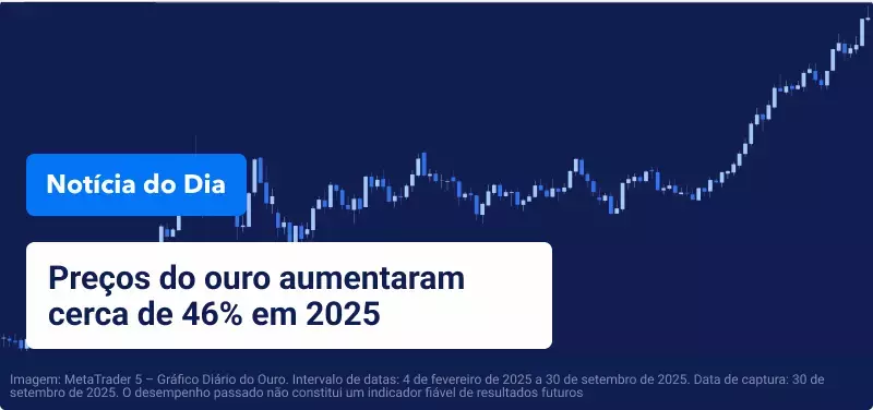 Ouro atinge máxima histórico com iminência de paralisação do governo dos EUA