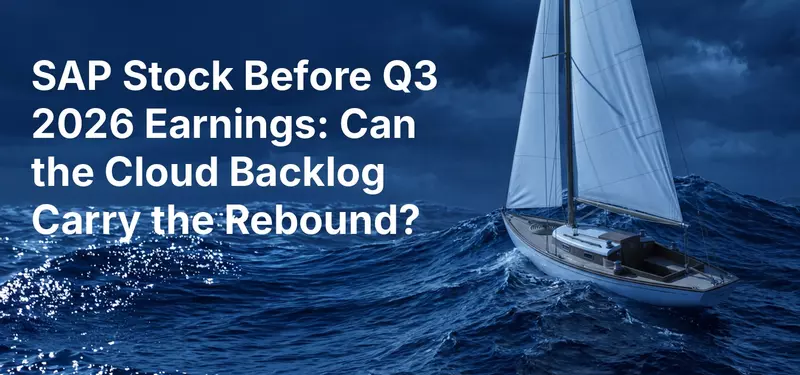 SAP Stock Before Q3 2026 Earnings: Can the Cloud Backlog Carry the Rebound?
