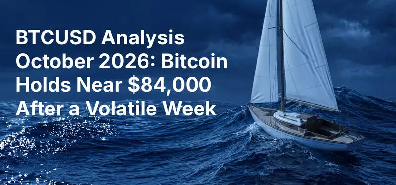 BTCUSD Analysis October 2026: Bitcoin Holds Near $84,000 After a Volatile Week