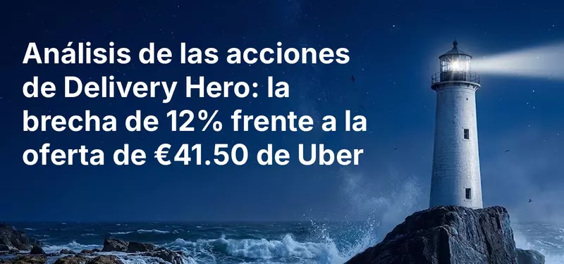 Análisis de las acciones de Delivery Hero: la brecha de 12% frente a la oferta de €41.50 de Uber